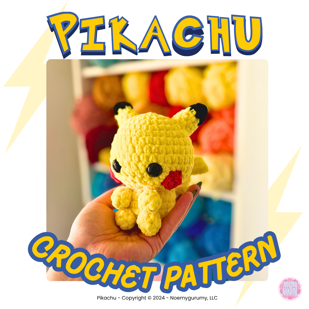 Patron Pikatchu PDF (Version FR)