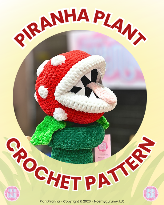 Patron Plante Piranha PDF (Version FR)