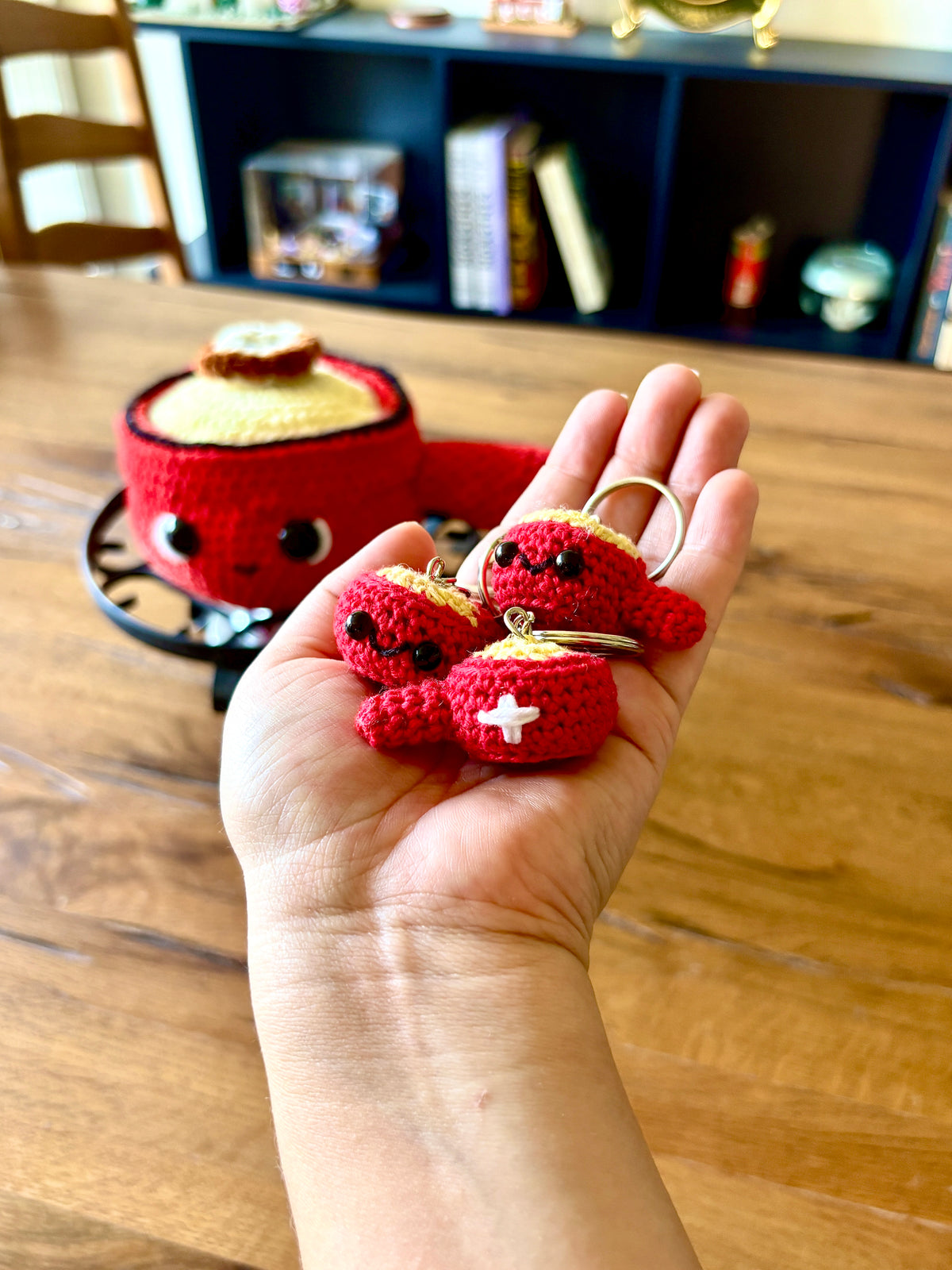Mini Caquelon à fondue porte-clés !
